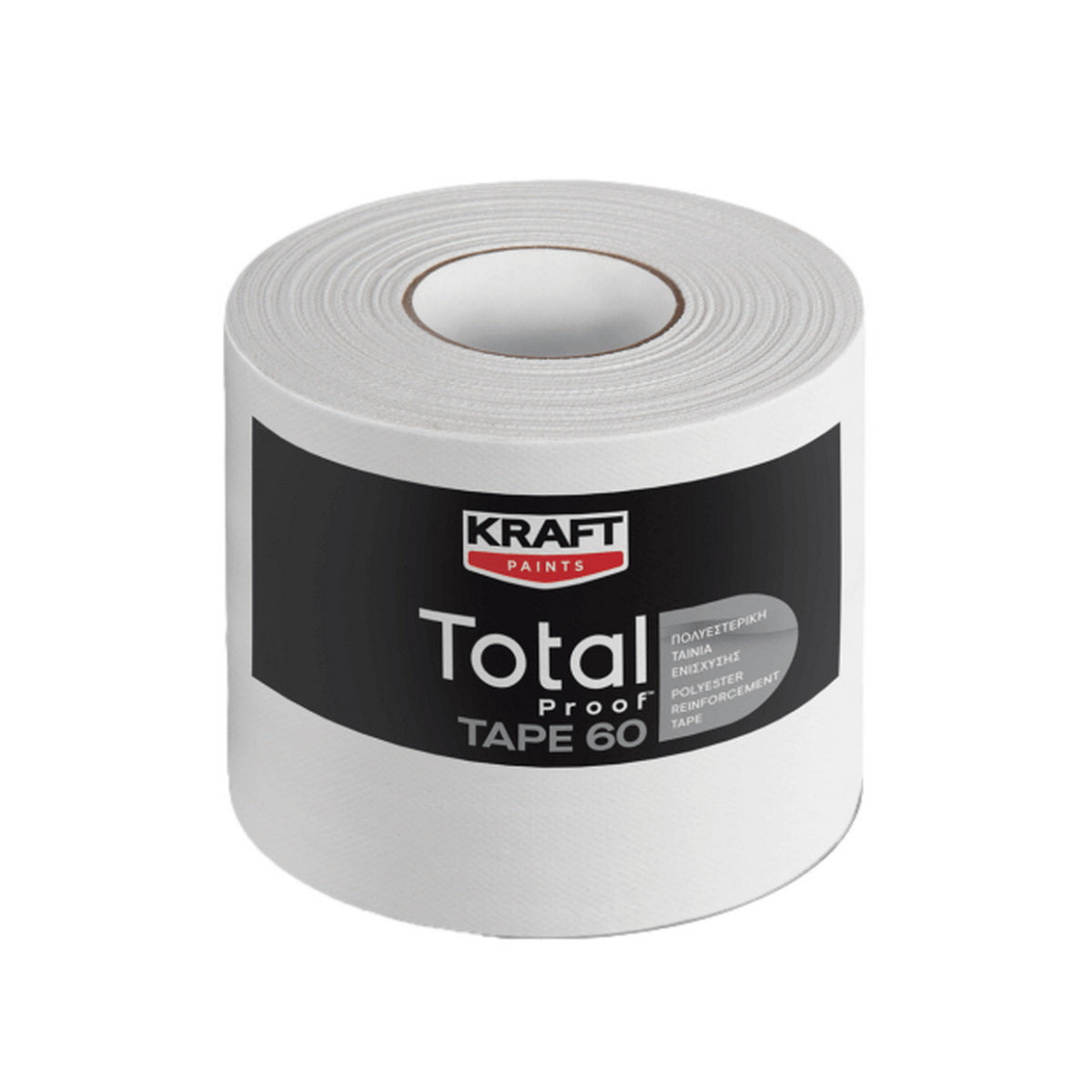 Kraft Total Proof Tape 60 Πολυεστερική Ταινία Ενίσχυσης 20cm x 100mtr