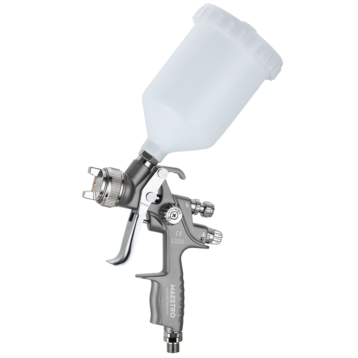 Maestro LS30 HVLP Πιστόλι Βαφής Αέρος Άνω Δοχείο 1.3mm 600ml