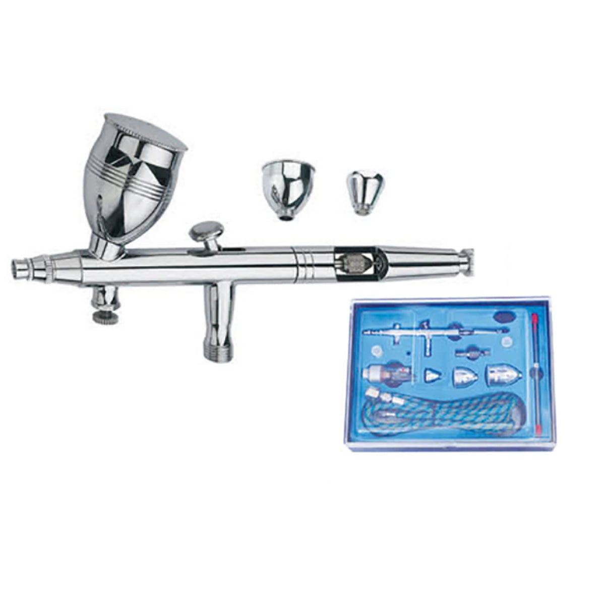 Maestro MAB-86K Μινι Αερογράφος Βαφής Στυλό - Μοντελισμού Σετ Σε Κασετίνα