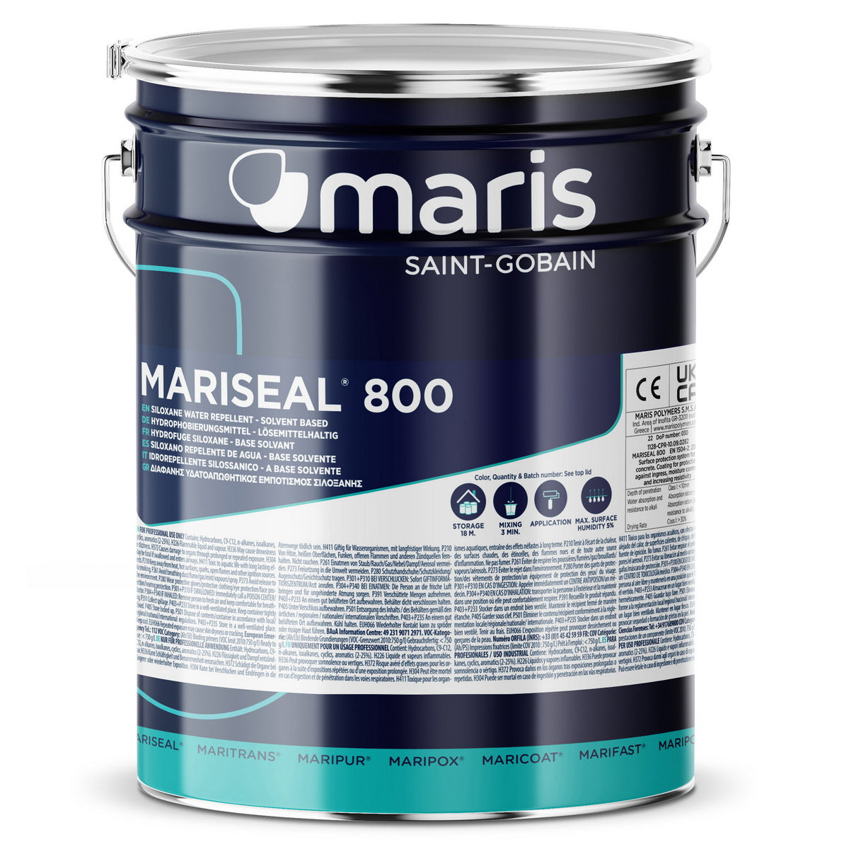 Maris Mariseal 800 Βερνίκι Αδιαβροχοποίησης Προσόψεων & Οριζοντίων