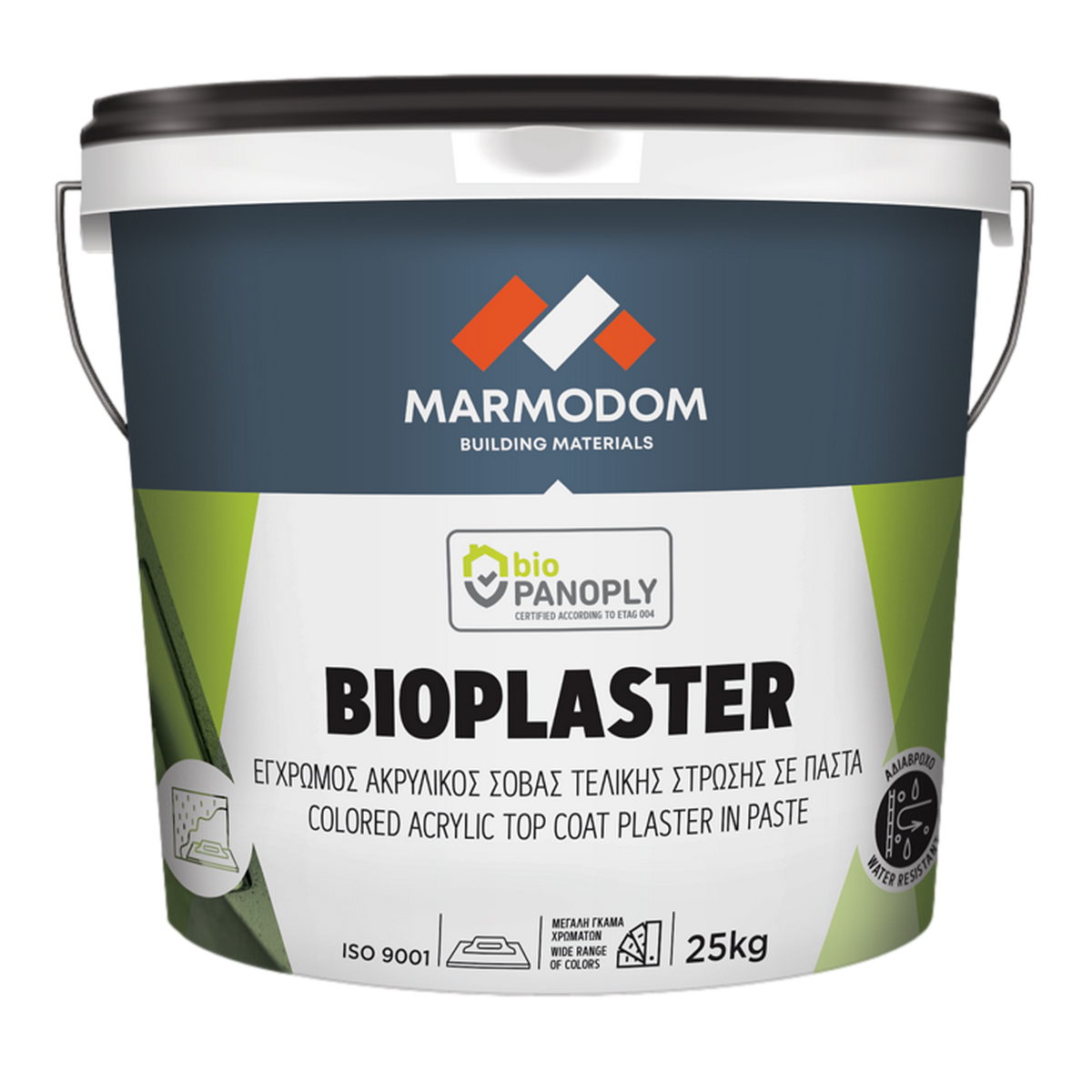 Marmodom Bioplaster Ελαστικός Ακρυλικός Τελικός Σοβάς Θερμοπρόσοψης K