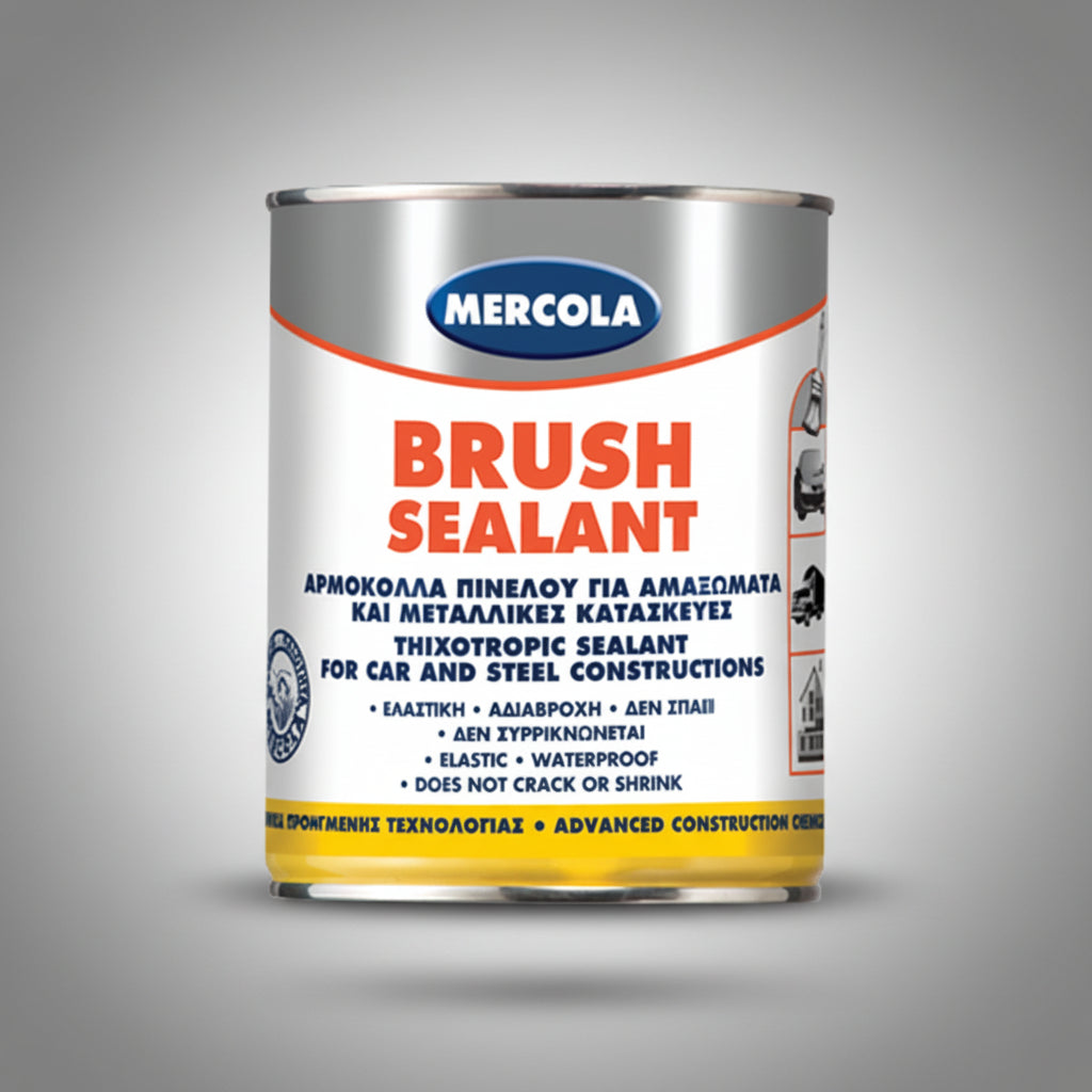 Evochem Mercola Brush Sealant Ελαστομερής Θιξοτροπική Αρμόκολλα Πινέλου Μπεζ 1Kgr