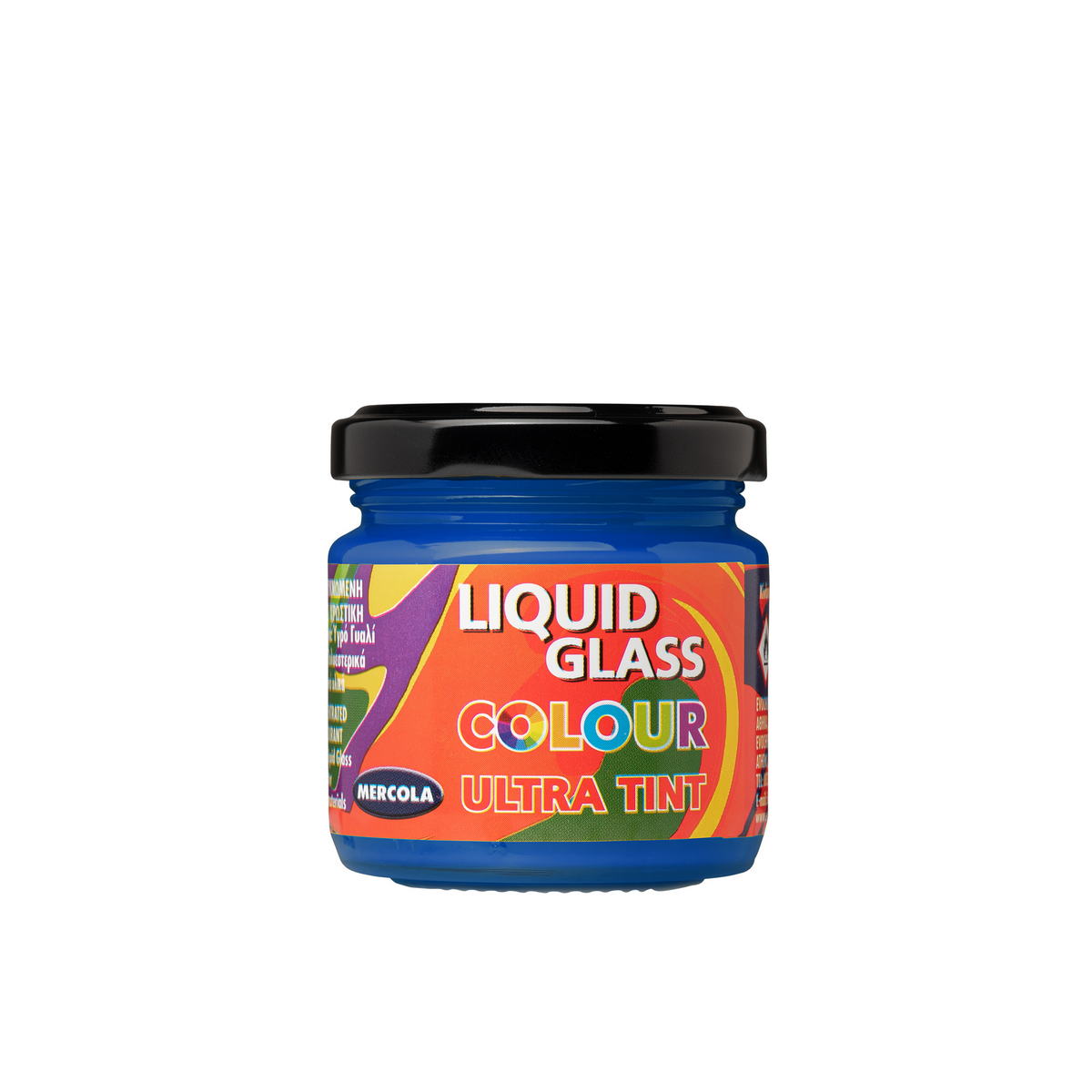 Mercola LIQUID GLASS COLOUR ULTRA TINT Αδιαφανείς Χρωστικές Υγρού Γυαλιού, Πολυεστερικών και Πολυουρεθανικών Μπλε