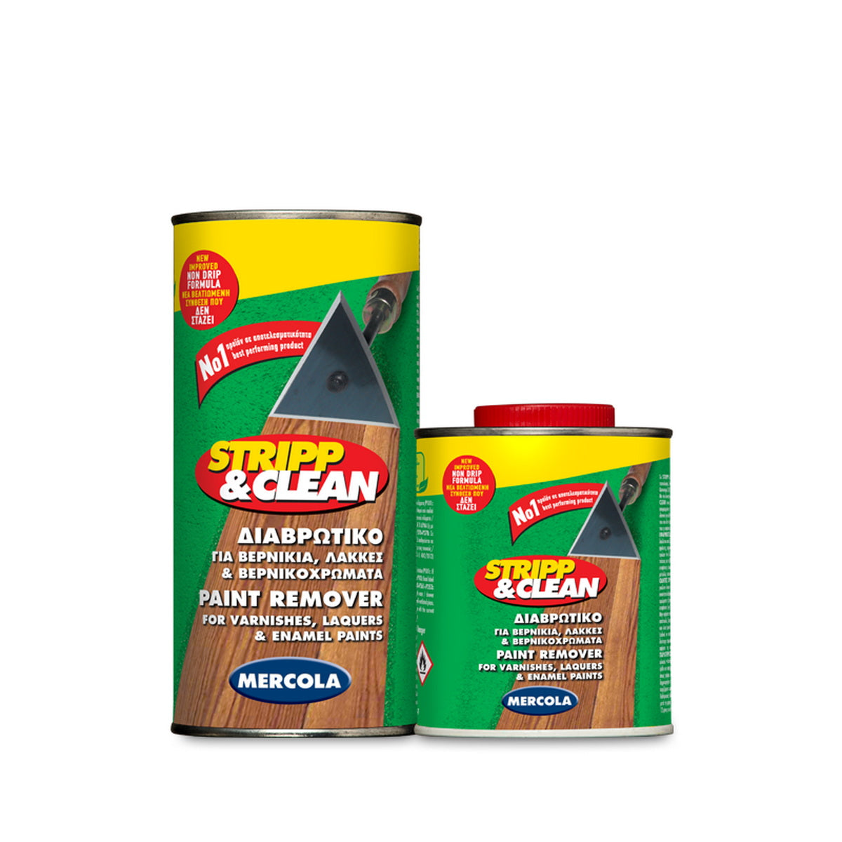 Mercola Strip & Clean Remover Διαβρωτικό Xρωμάτων Bερνικιών