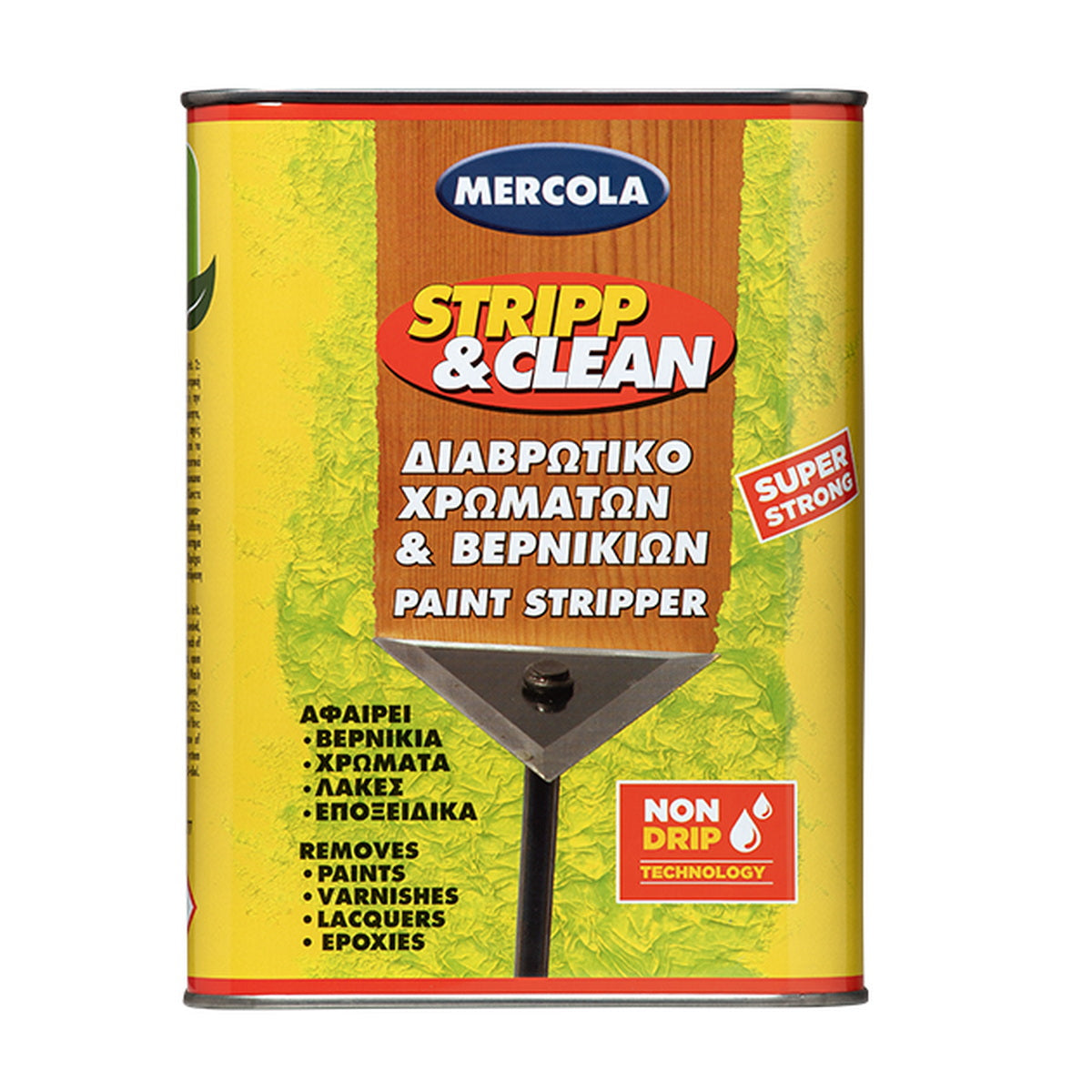 Mercola Strip & Clean Remover Διαβρωτικό Xρωμάτων Bερνικιών