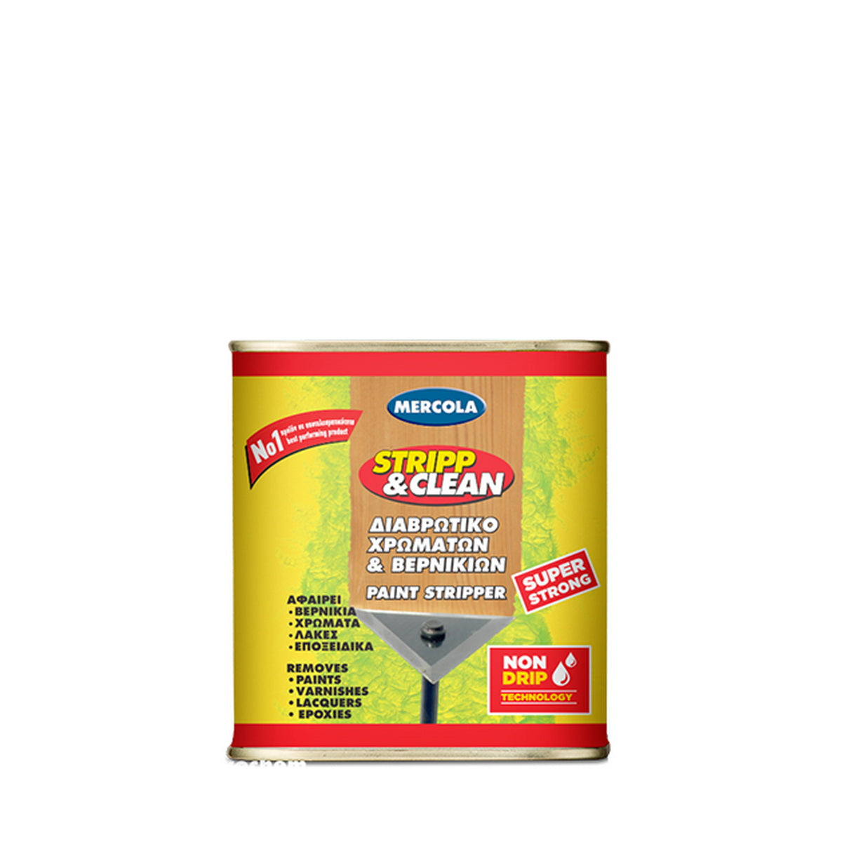Mercola Strip & Clean Remover Διαβρωτικό Xρωμάτων Bερνικιών