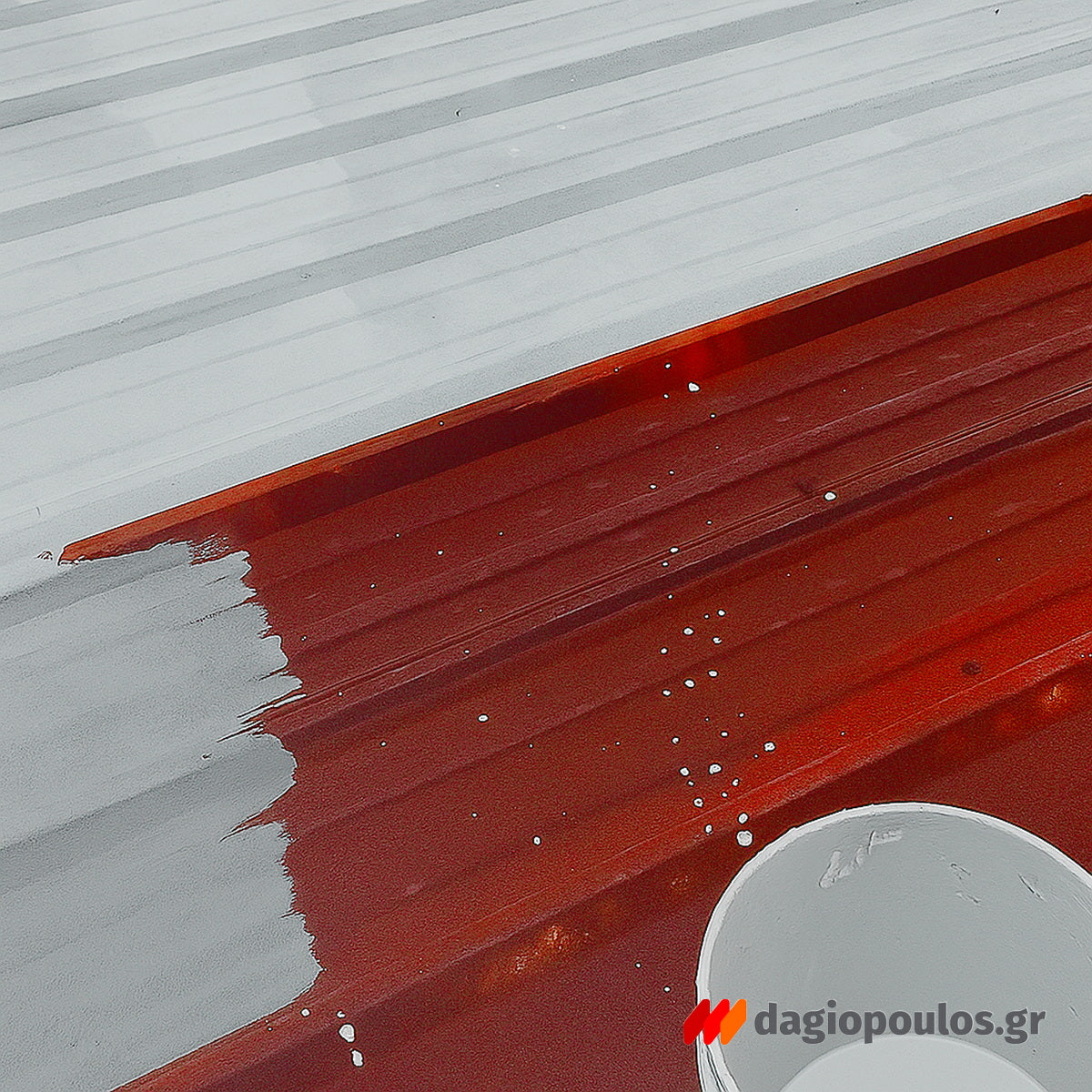 ErLac Metal Shield Αστάρι Υπόστρωμα Μετάλλων Καφέ