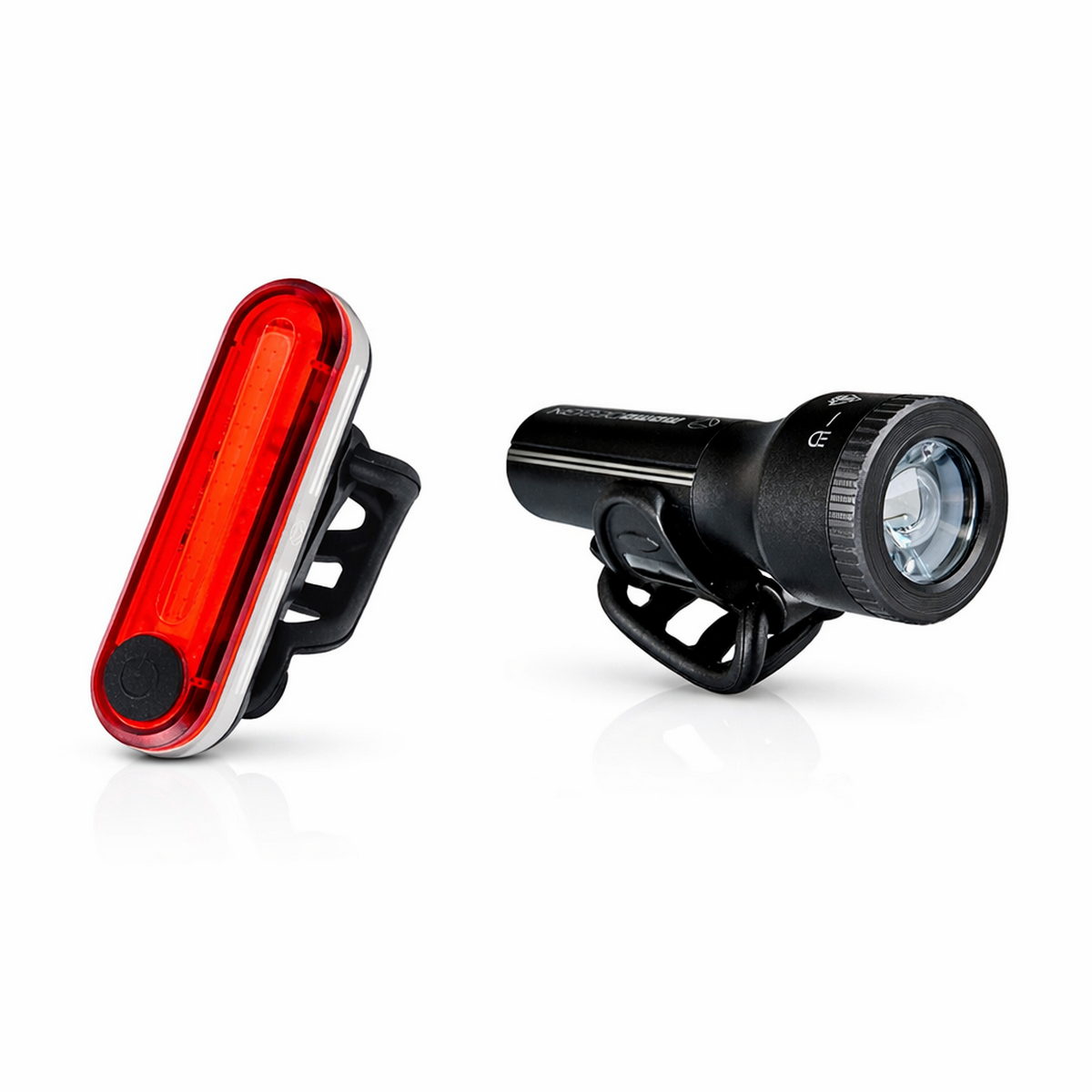 Momo Design HL02+RL03 KIT Συλλογή Φακός Ποδηλάτου + Πίσω Φως Επαναφορτιζόμενα Σετ 2 Τεμ