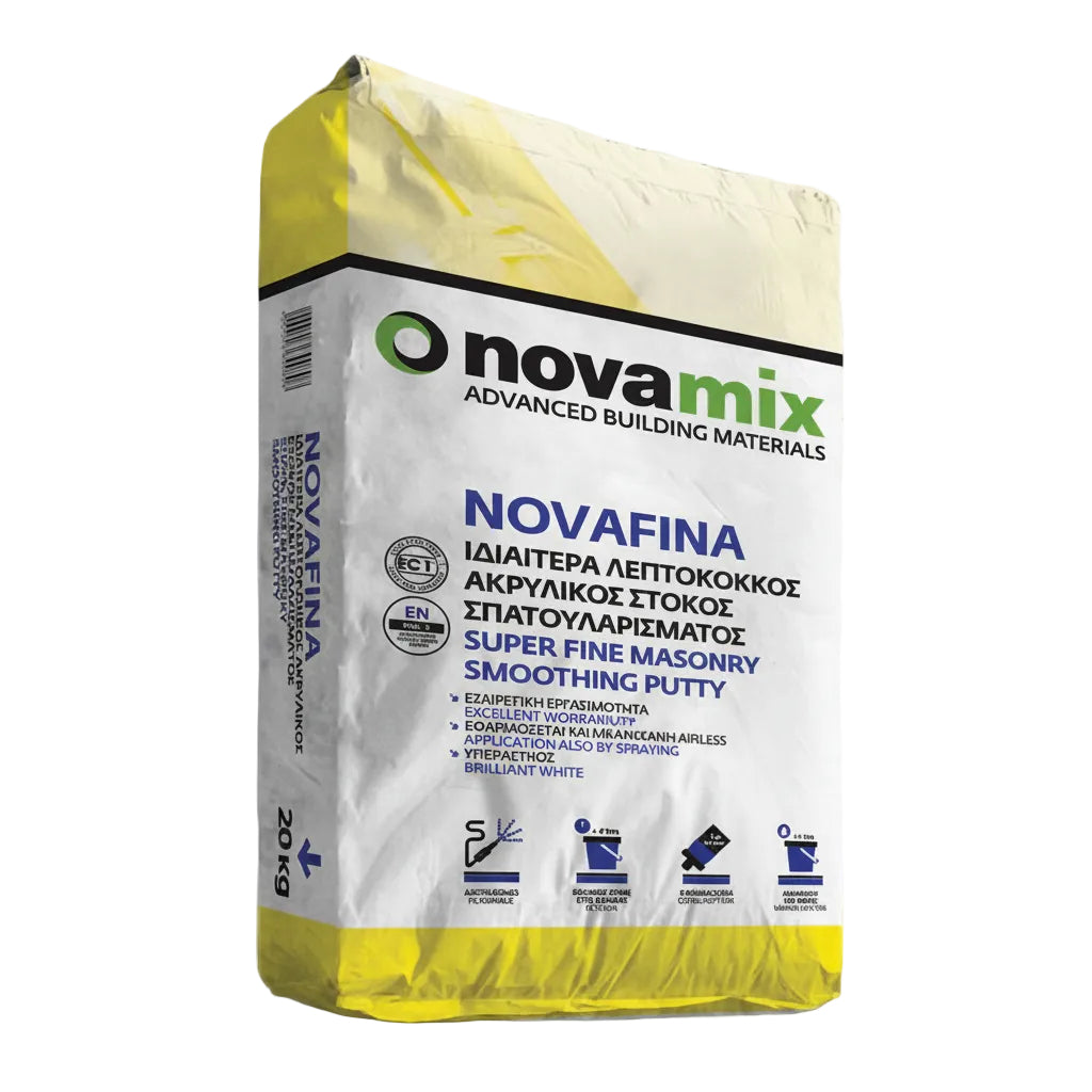 Novamix Novafina Ακρυλικός Στόκος Σπατουλαρίσματος Παρετίνα