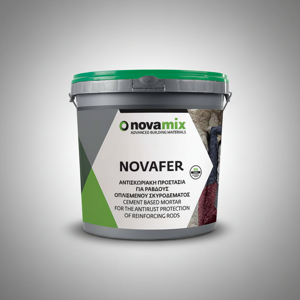 Novamix Novafer Αναστολέας Διάβρωσης Οπλισμού & Στεγανωτικό Ενός Συστατικού