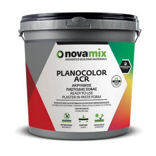 Novamix Planocolor ACR Έτοιμος Ακρυλικός Σοβάς Θερμομόνωσης | Dagiopoulos.gr