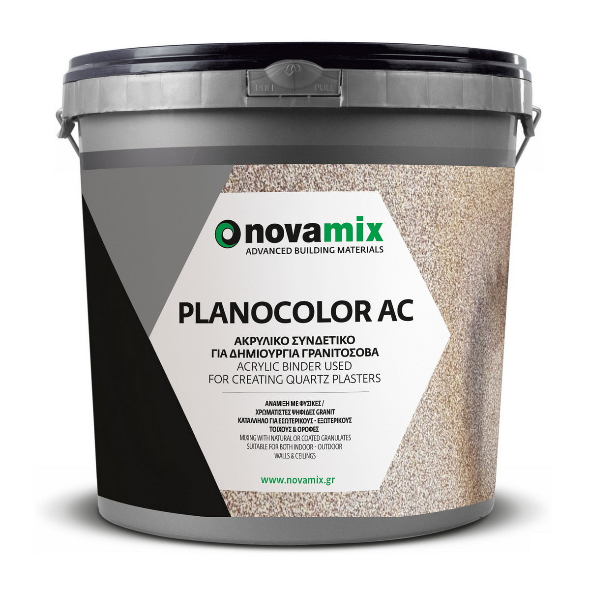 Novamix Planocolor AC Συνδετική Ρητίνη Γρανιτοσοβά Ψηφίδων 5Kgr