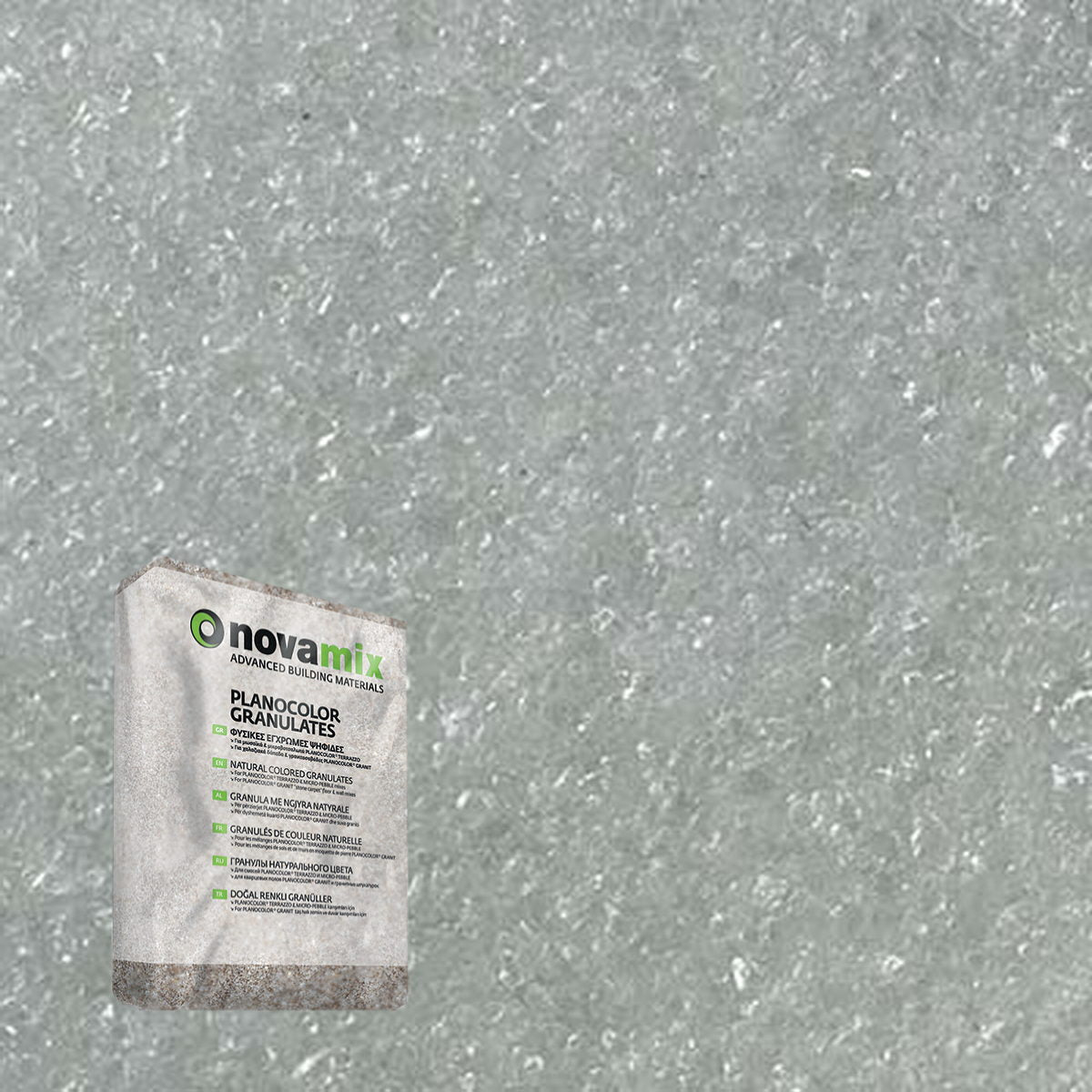 Novamix Planocolor Granulates RC Glass Ψηφίδες Κρυστάλλου 900 CRYSTAL CLEAR 90