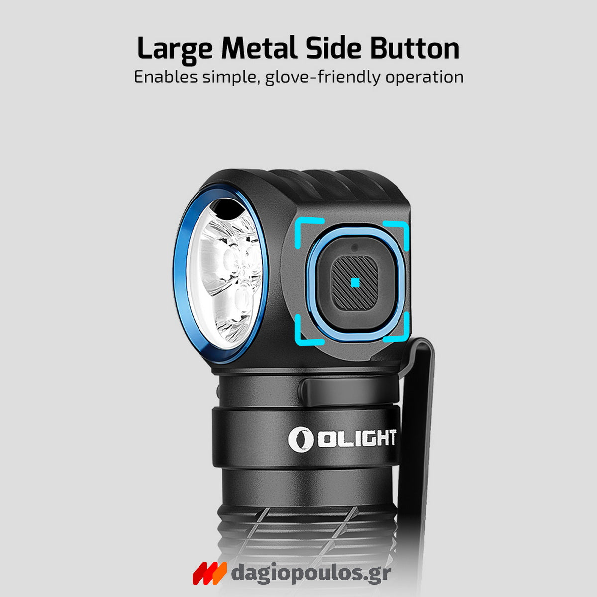 Olight Perun 3 Φακός Κεφαλής Επαναφορτιζόμενος 3000 Lumens