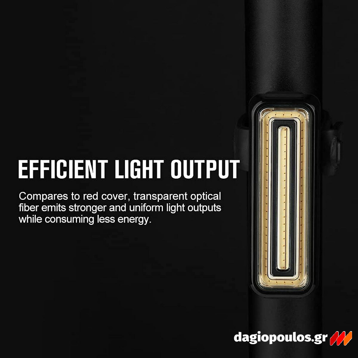 Olight RN 100 TL Πίσω Φως Ποδηλάτου Επαναφορτιζόμενο 100 Lumens