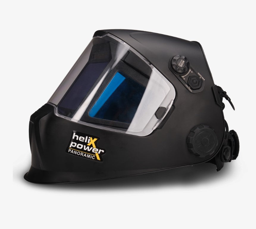 HelixPower Panoramic LCD Μάσκα Ηλεκτροσυγκόλλησης Ηλεκτρονική