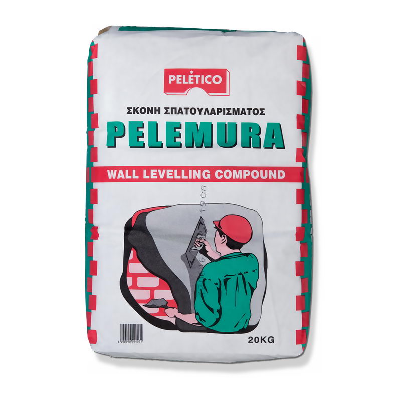 Peletico Pelemura Παρετίνα Ακρυλικός Στόκος Σπατουλαρίσματος Σε Σκόνη 20kgr