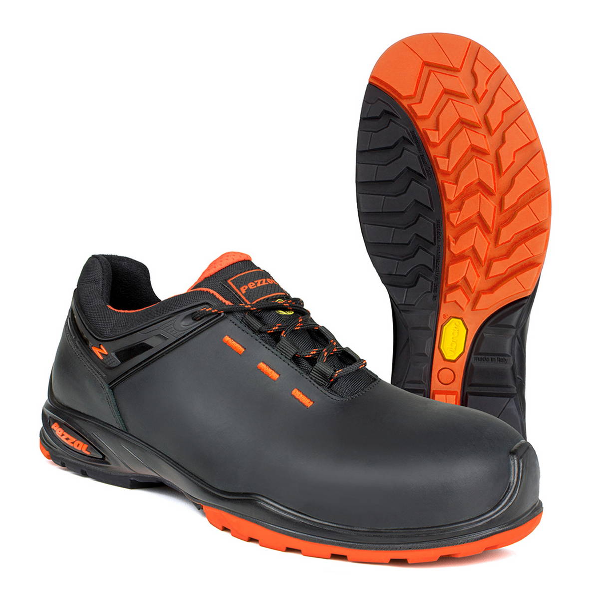 Pezzol Admiral S3 ESD SRC Παπούτσια Ασφαλείας Εργαζομένων Χαμηλά Με ΜΗ ΜΕΤΑΛΛΙΚΗ Προστασία Ιταλίας