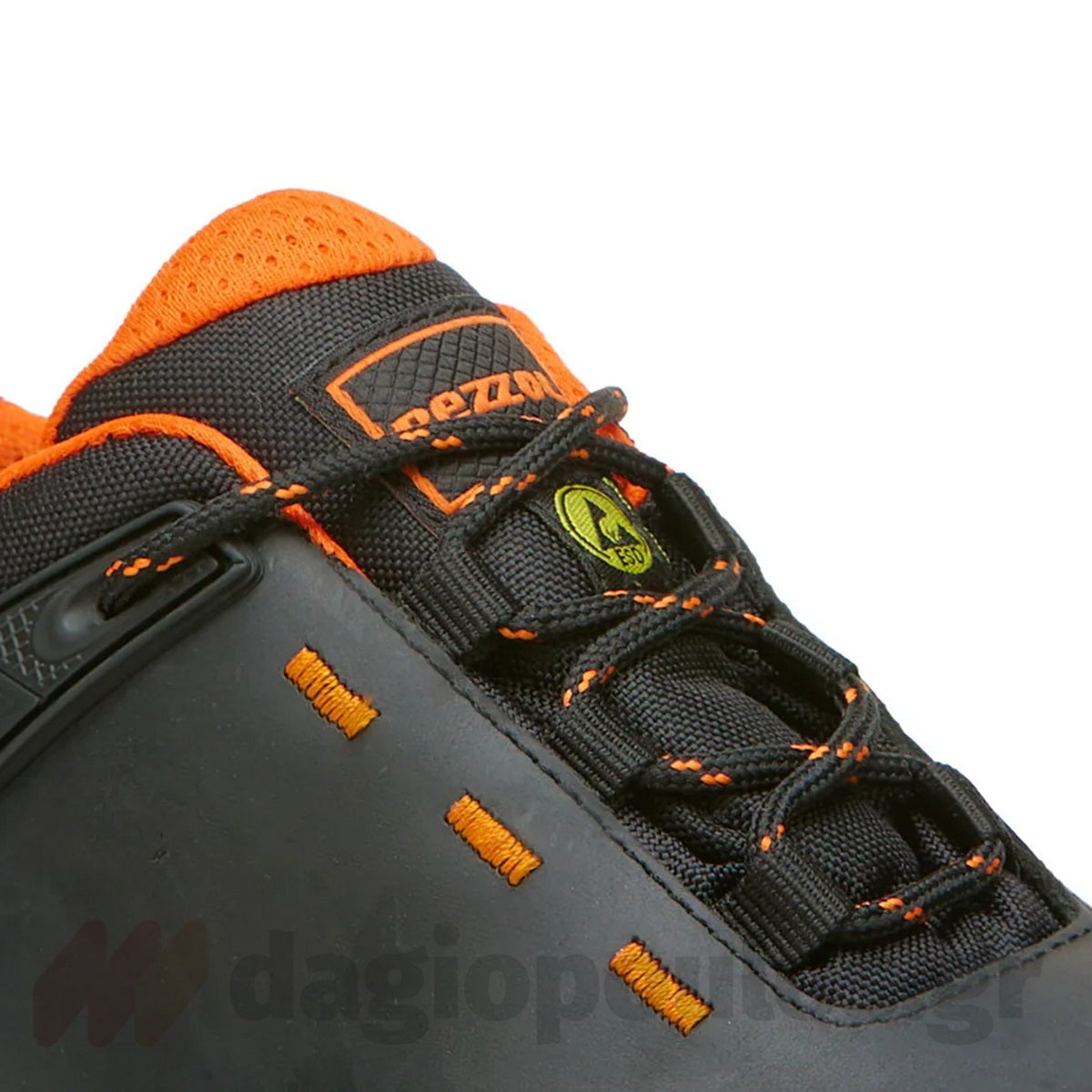 Pezzol Admiral S3S ESD SRC Παπούτσια Ασφαλείας Εργαζομένων Χαμηλά Με ΜΗ ΜΕΤΑΛΛΙΚΗ Προστασία Ιταλίας