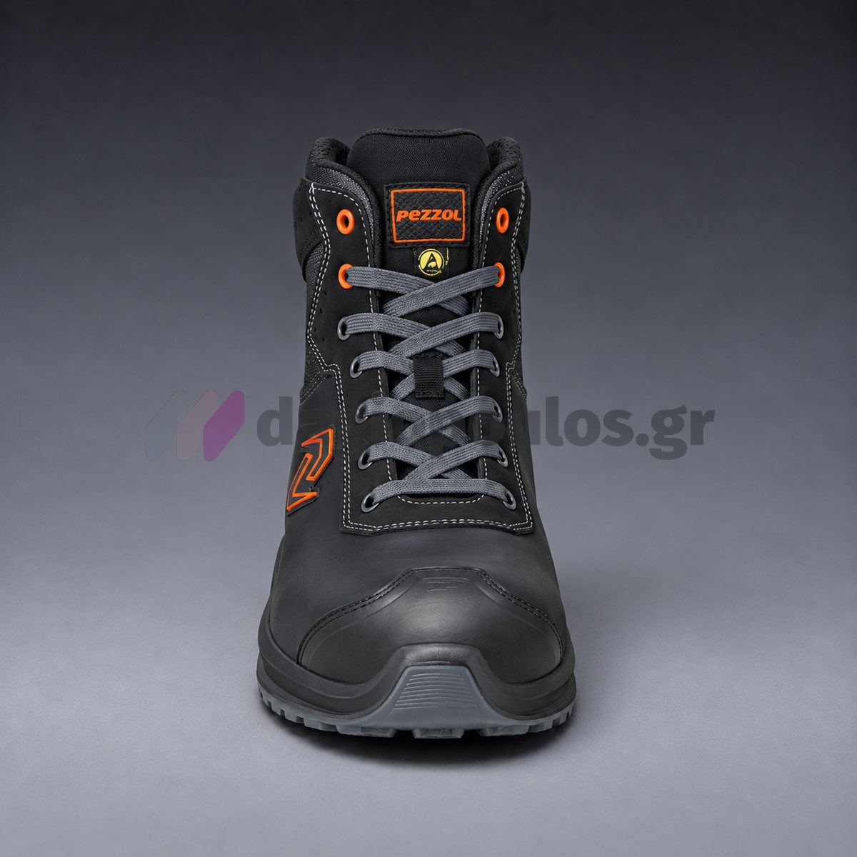 Pezzol Adonis CH 110 S3S SC CI FO SR ESD DGUV Παπούτσια Προστασίας Εργαζομένων Ημιμποτάκια Με Προστασία