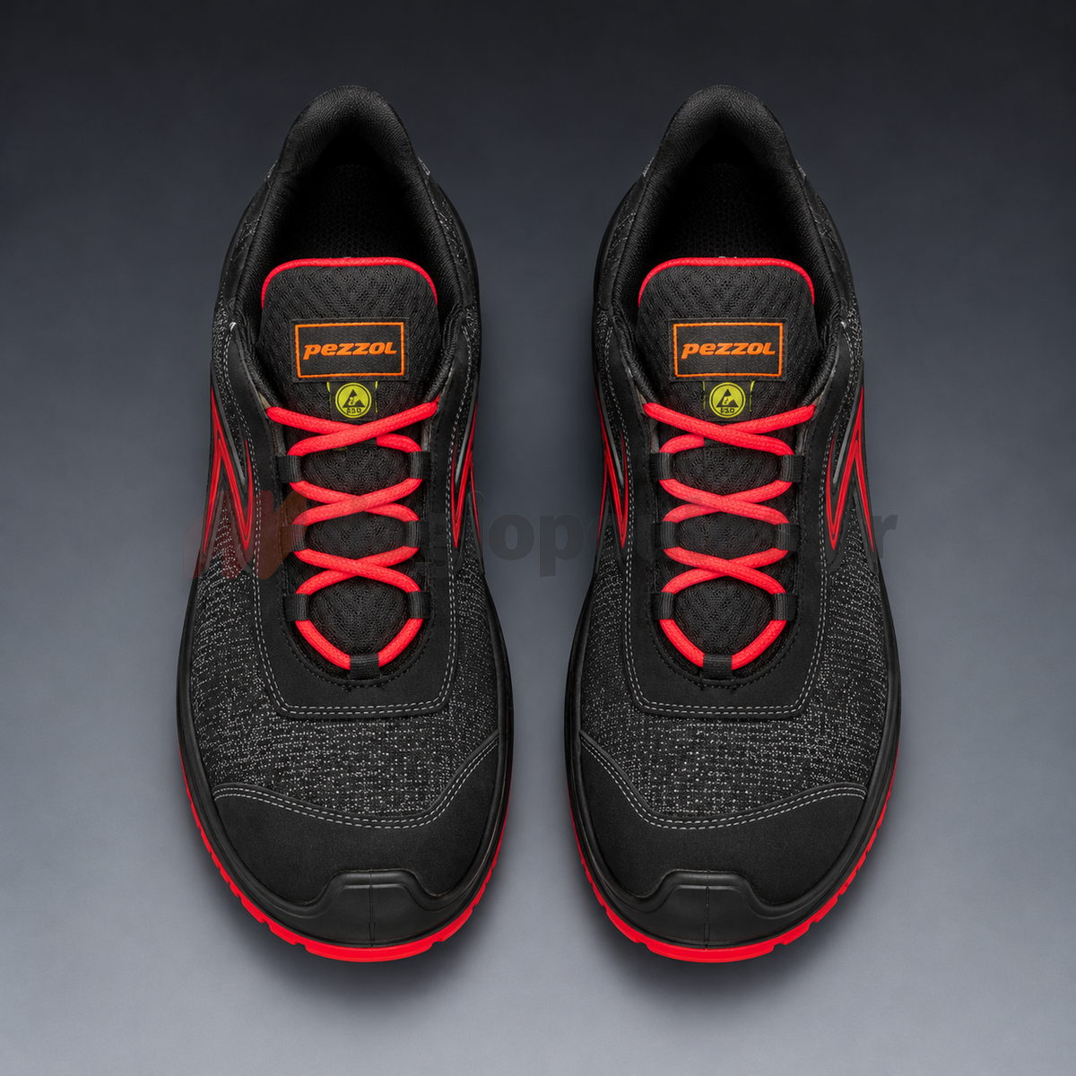 Pezzol Black Mambas S3S FO SR ESD Παπούτσια Προστασίας Εργαζομένων Χαμηλά Με Προστασία