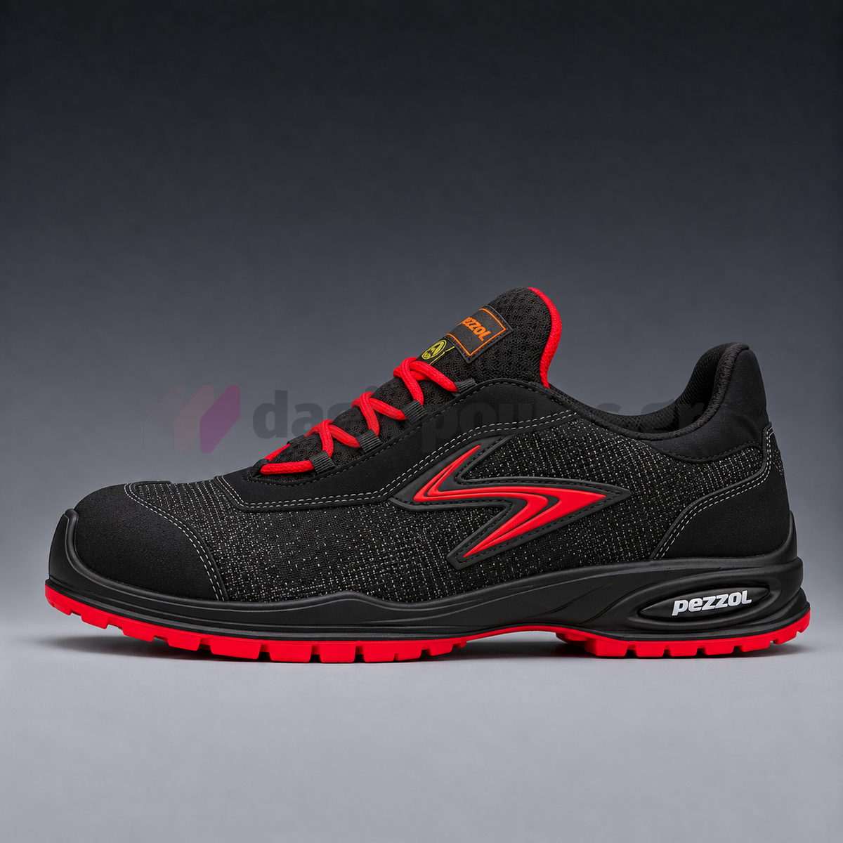 Pezzol Black Mambas S3S FO SR ESD Παπούτσια Προστασίας Εργαζομένων Χαμηλά Με Προστασία