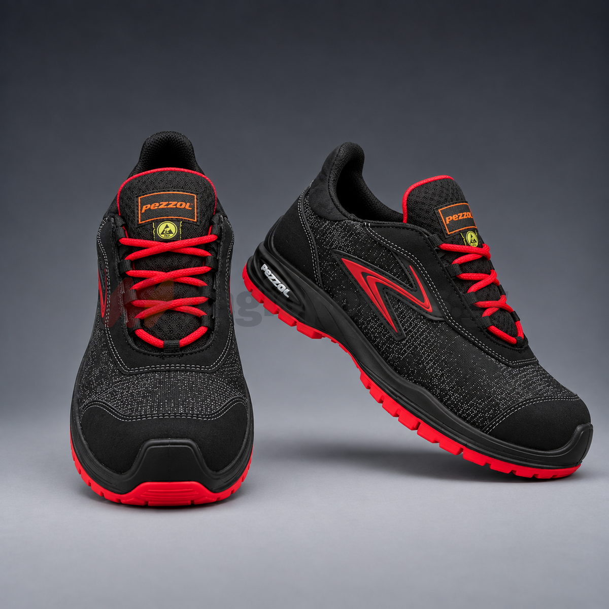 Pezzol Black Mambas S3S FO SR ESD Παπούτσια Προστασίας Εργαζομένων Χαμηλά Με Προστασία