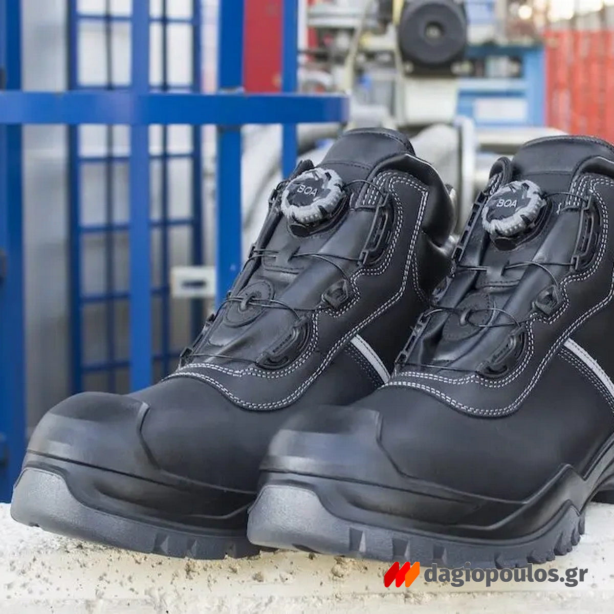 Pezzol Carter S3S SC FO LG SR ESD Παπούτσια Ασφαλείας Εργαζομένων Ημιμποτάκια Με ΜΗ ΜΕΤΑΛΛΙΚΗ Προστασία Ιταλίας