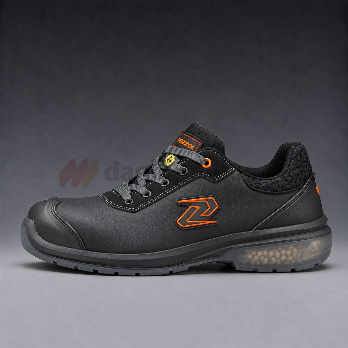 Pezzol Hyperion CH 110 S3S SC CI FO SR ESD DGUV Παπούτσια Προστασίας Εργαζομένων Χαμηλά Με Προστασία