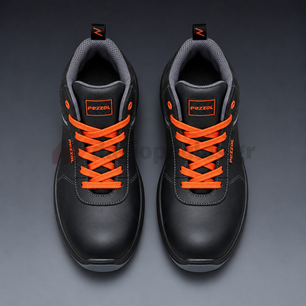 Pezzol Jackson Orange S3 SRC Παπούτσια Προστασίας Εργαζομένων Ημιμποτάκια Με ΜΗ Μεταλλική Προστασία