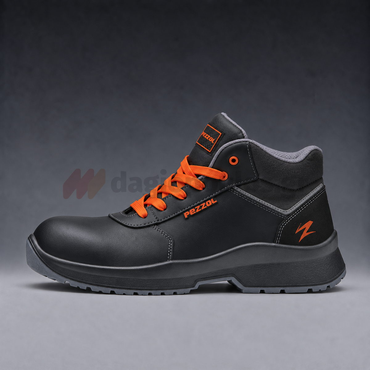 Pezzol Jackson Orange S3 SRC Παπούτσια Προστασίας Εργαζομένων Ημιμποτάκια Με ΜΗ Μεταλλική Προστασία