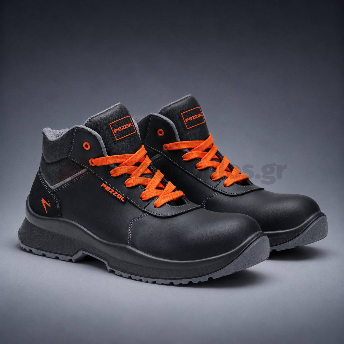 Pezzol Jackson Orange S3 SRC Παπούτσια Προστασίας Εργαζομένων Ημιμποτάκια Με ΜΗ Μεταλλική Προστασία