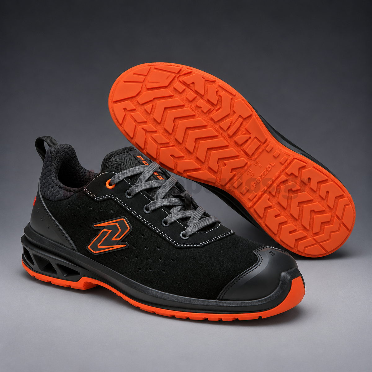 Pezzol Jump XS 40 S1PS SC FO SR ESD DGUV Παπούτσια Προστασίας Εργαζομένων Χαμηλά Με Προστασία