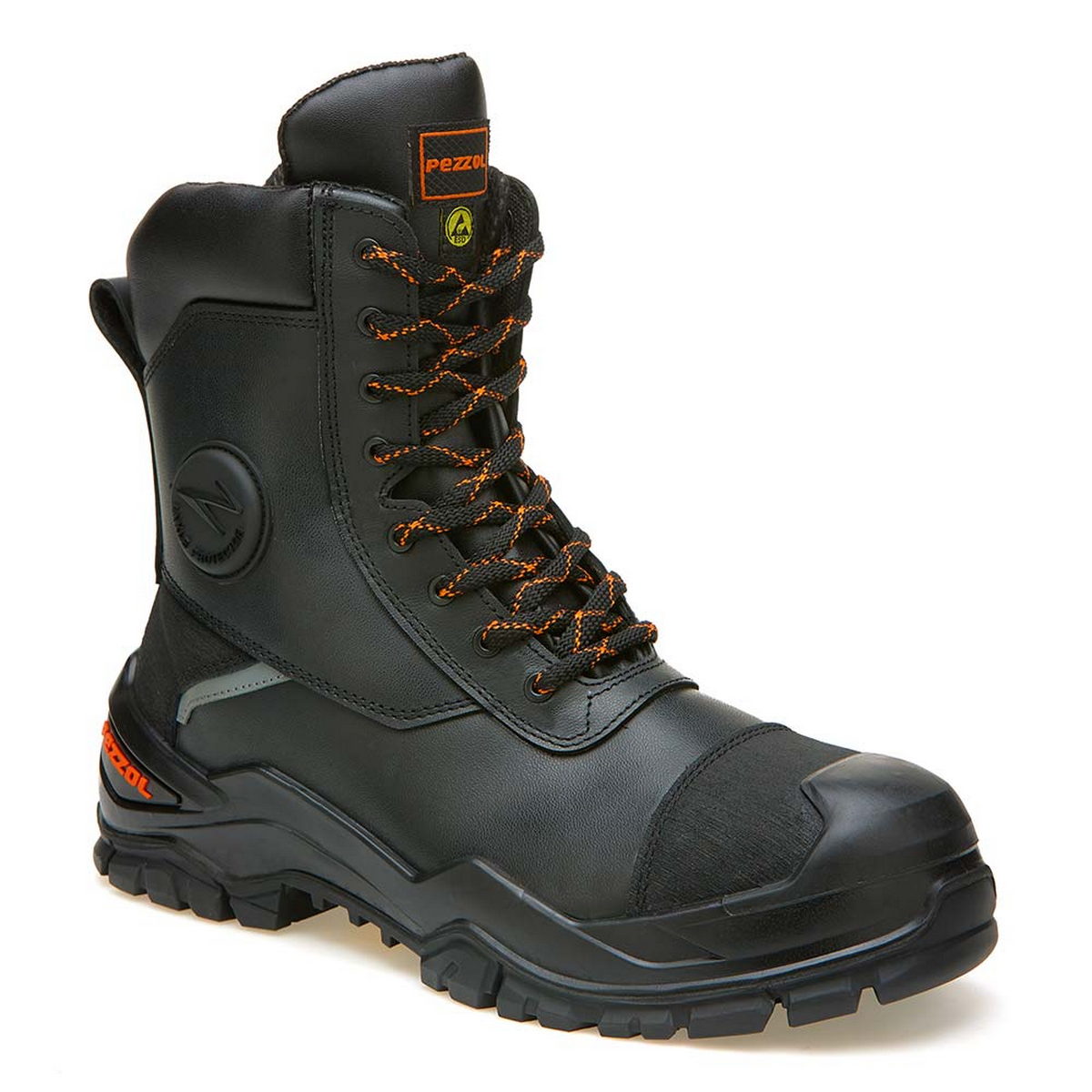 Pezzol King Bull S3 CI HI HRO ESD SRC Παπούτσια Ασφαλείας Εργαζομένων Ημιμποτάκια Με ΜΗ ΜΕΤΑΛΛΙΚΗ Προστασία Ιταλίας