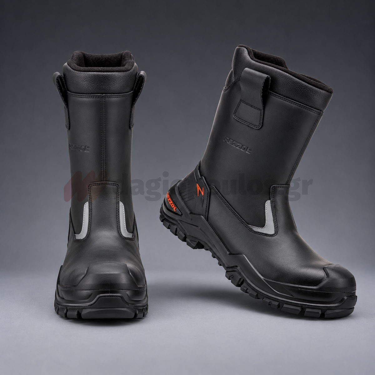 Pezzol Klondike S3S CI HI HRO FO LG SR Παπούτσια Προστασίας Εργαζομένων Μπότες Με ΜΗ Μεταλλική Προστασία