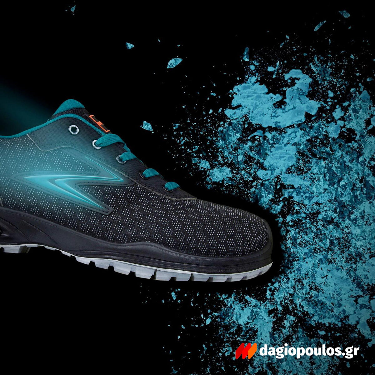 Pezzol Mustang S3S SRC WRU Παπούτσια Ασφαλείας Εργαζομένων Χαμηλά Με Προστασία Ιταλίας