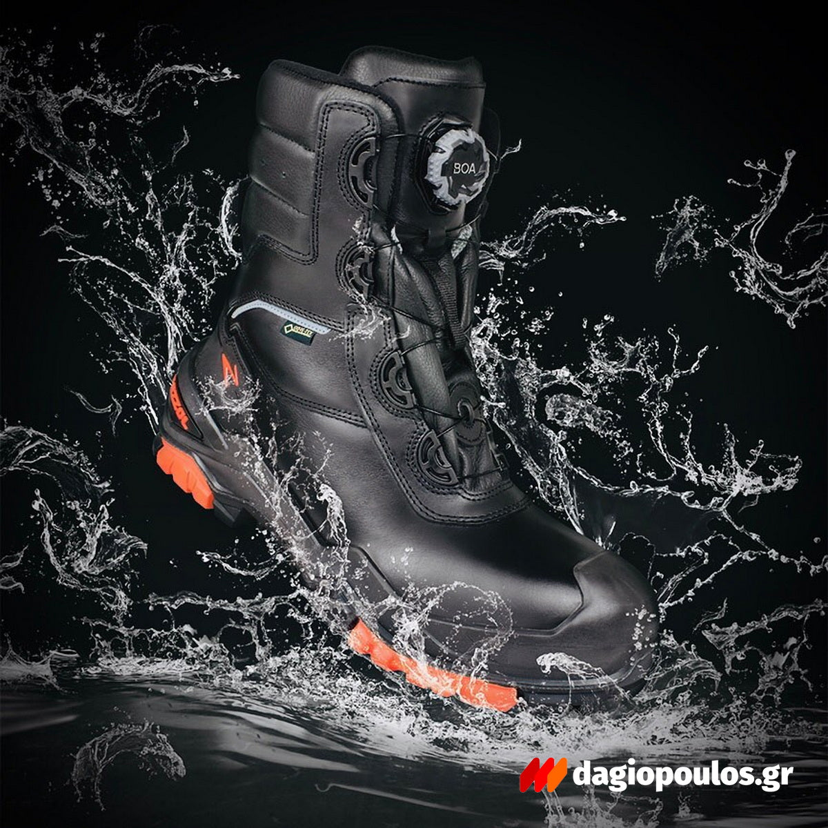 Pezzol Rambler Fast S3 WR CI HI HRO SRC Παπούτσια Ασφαλείας Εργαζομένων Μπότες Ιταλίας Με ΜΗ Μεταλλική Προστασία