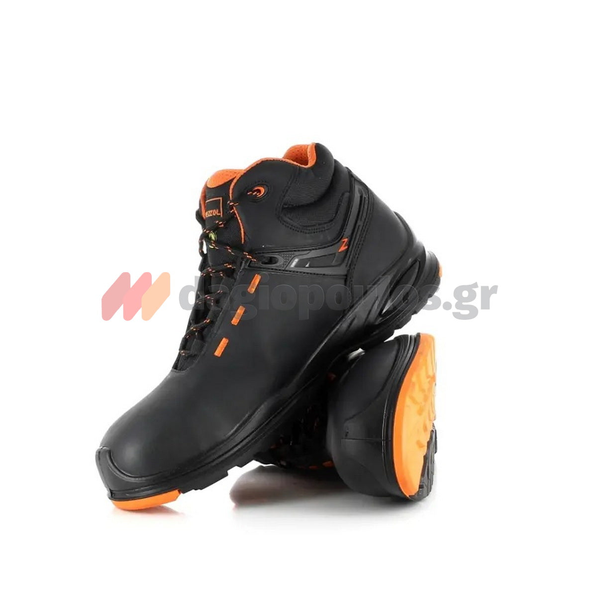 Pezzol Vega S3 ESD HRO SRC Παπούτσια Ασφαλείας Εργαζομένων Ημιμποτάκια Με Προστασία Ιταλίας