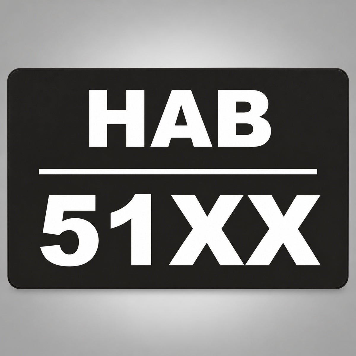 Πινακίδα Μοτοσυκλέτας Μοτοποδηλάτου Plexiglass 150mm x 100mm – Μαύρο / Λευκό