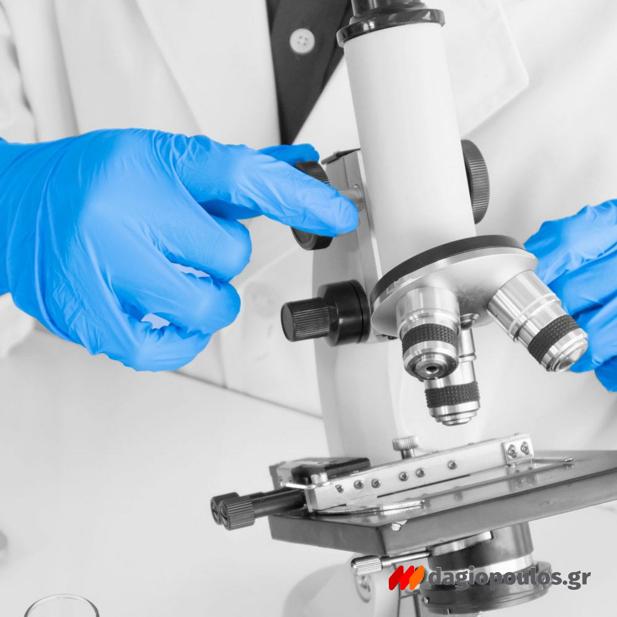 Nitrile examination gloves με προστασία EN ISO 374-5 Virus