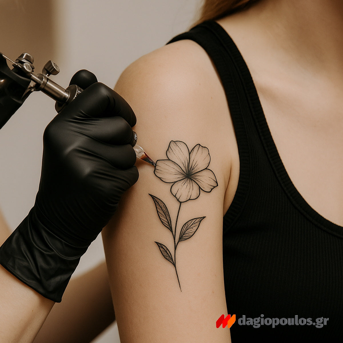 Finergo FNG50-BK Nitrile Powder Free Γάντια Νιτριλίου Γενικής Χρήσης Μαύρα Πακ 100 Τεμ