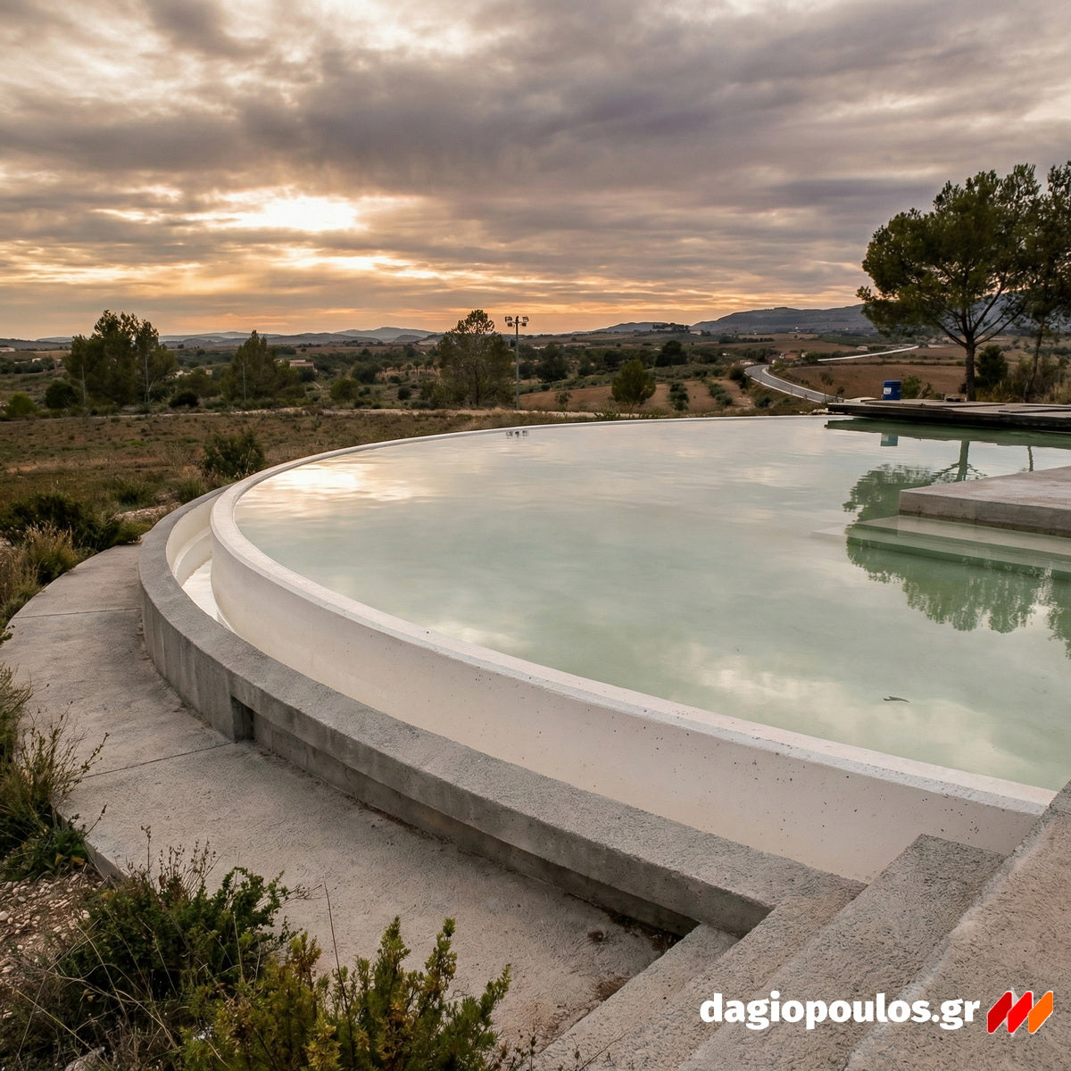 Maris Maripool Προστατευτική Βαφή Πισίνας Ενός Συστατικού Διαλύτου ΜΠΕΖ Ral1013