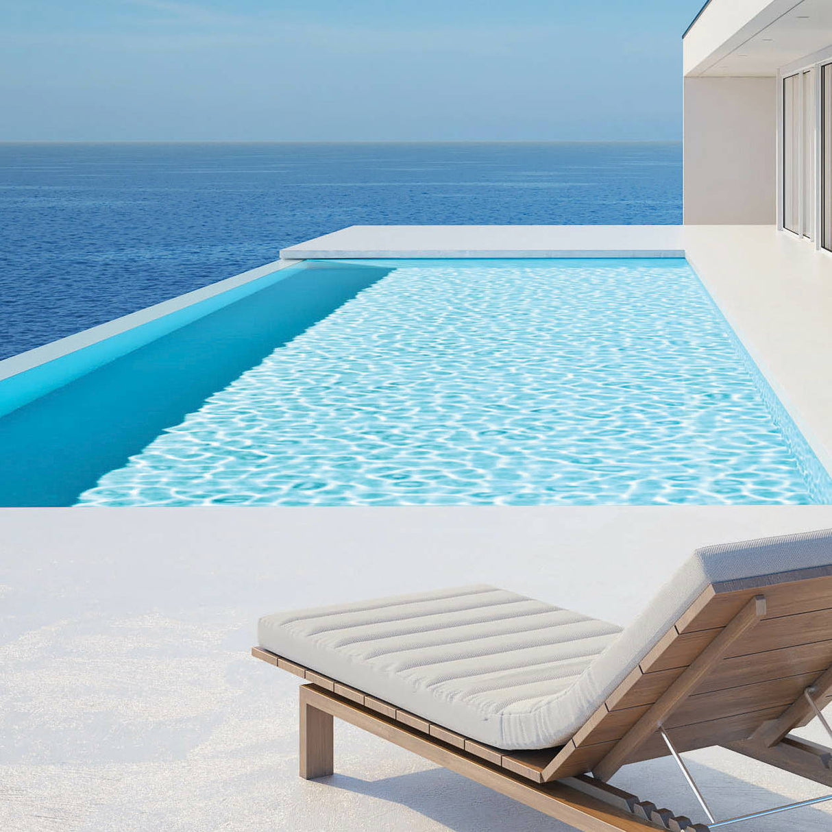 Mercola Premium Polyurethane Pool Paint 2K Υψηλής Απόδοσης Επαγγελματικό Χρώμα Πισίνας 2 Συστατικών Μπεζ RAL1013