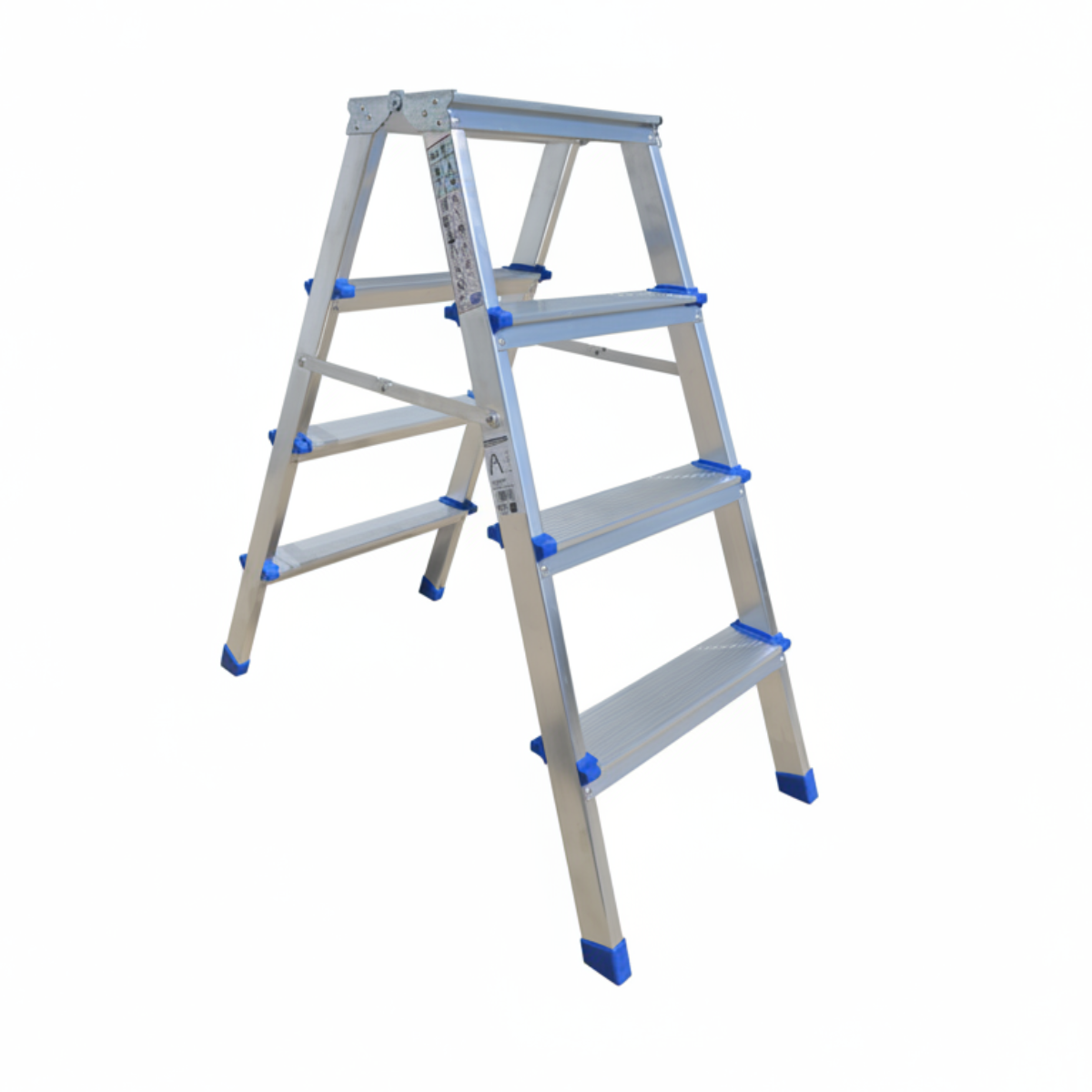 Profal 803 Duo Σκαλοσκαμπό (Σκαλάκι) Αλουμινίου Με Σκαλοπάτια Από 2 Πλευρές