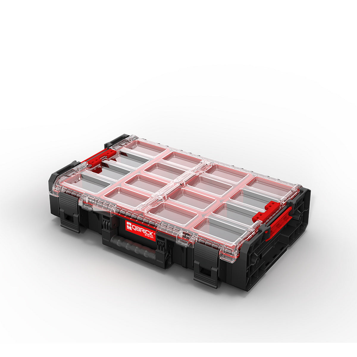 QBrick System One Organizer XL 2.0 Εργαλειοθήκη Ταμπακιέρα (Organizer) Με Διαφανές Καπάκι 23" 13.5Lt