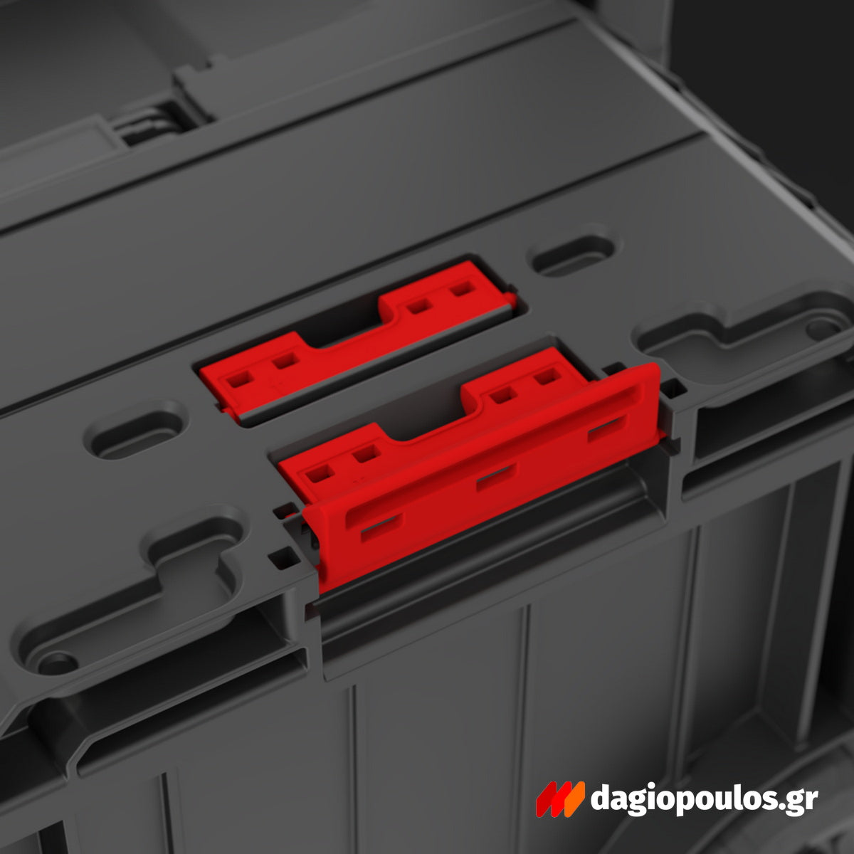 Qbrick System One Cart Εργαλειοθήκη Τροχήλατη Επαγγελματική Υψηλών Αντοχών 26" 52Lt