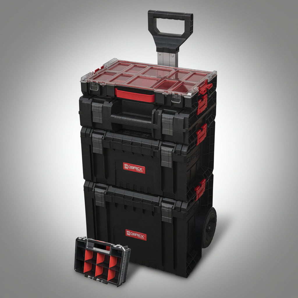 Qbrick System PRO Cart 2.0 5 σε 1 Εργαλειοθήκη Τροχήλατη Σετ 5 Τεμ