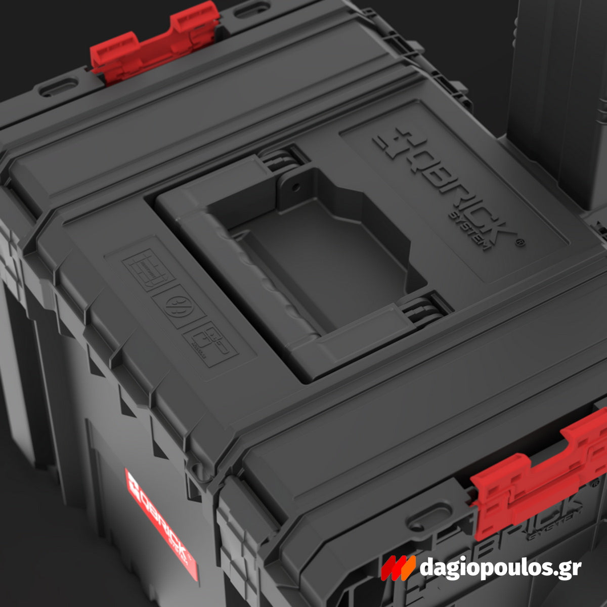 Qbrick System PRO Cart 2.0 5 σε 1 Εργαλειοθήκη Τροχήλατη Σετ 5 Τεμ