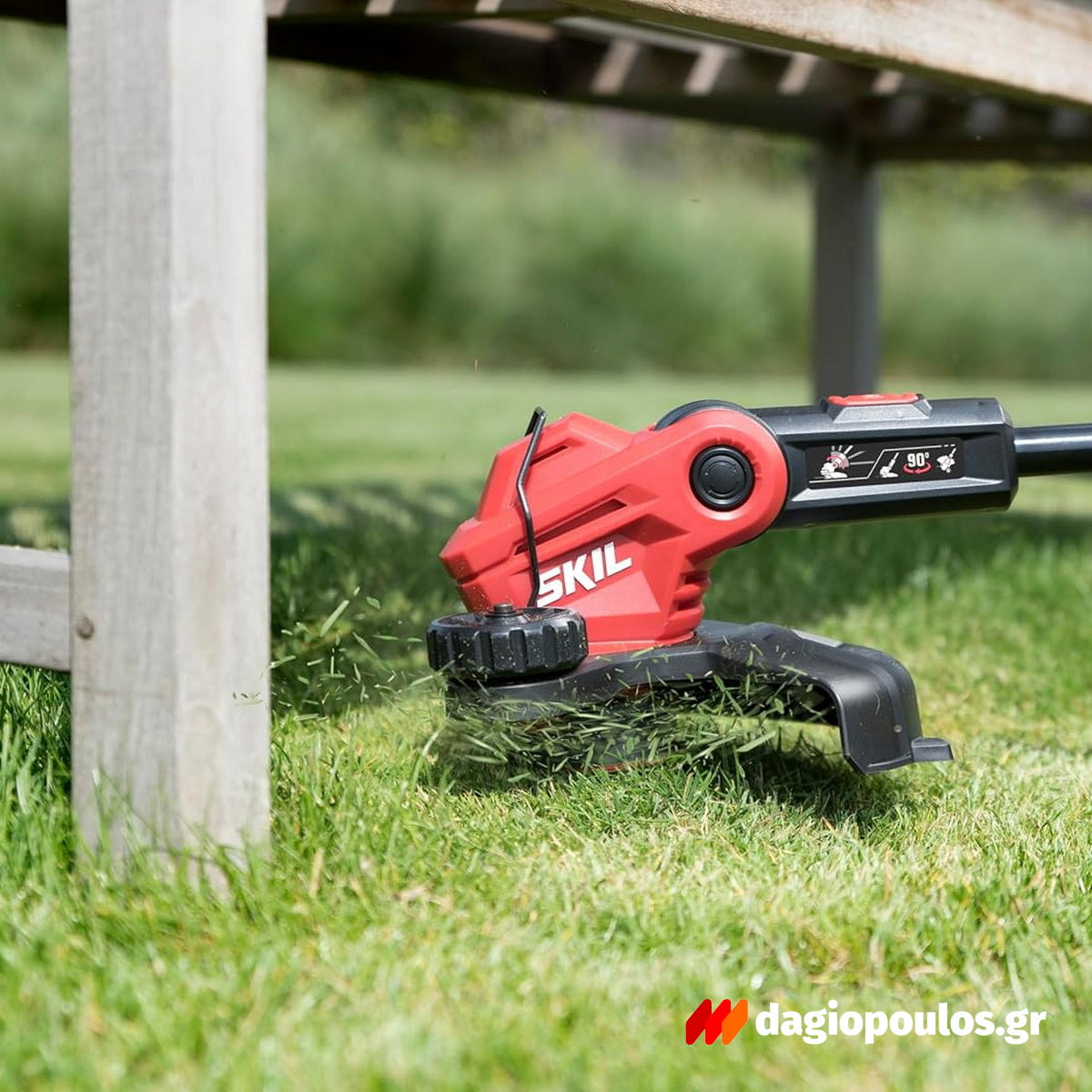 Skil 0230 CA 20V Max Autofeed Χλοοκοπτικό Μεσινέζας Μπαταρίας Αυτοτροφοδοτούμενο 18V Li-Ion Με Μπαταρία 2.0Ah