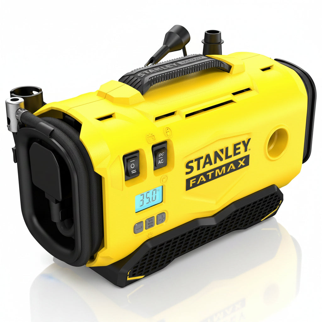 Stanley SFMCE520B-XJ Fatmax V20 Αεροσυμπιεστής Κομπρεσέρ Αέρα Μπαταρίας 18V Li-Ion 160PSI Φορητός SOLO